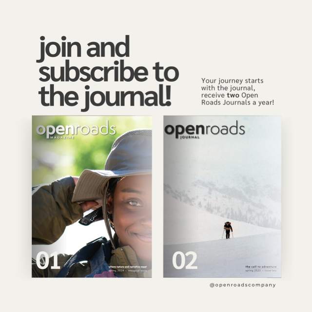 Open Roads Journal Subscription