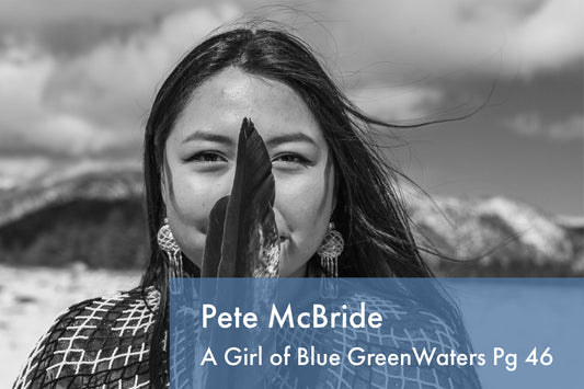 GIRL OF BLUE GREEN WATERS